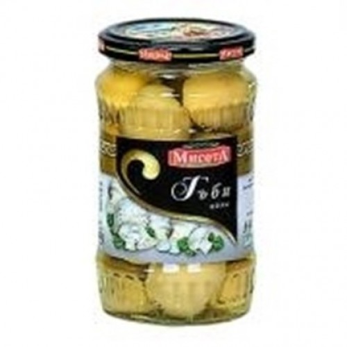 WHOLE MUSHROOMS 370GR "MISOTA-M" 6PCS IN BOX, PRICE PER PCS.