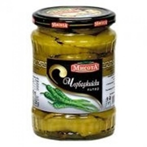 PEPPER TCHORBADZHIYKA 540GR "MISOTA-M" 6PCS IN BOX, PRICE PER PCS.