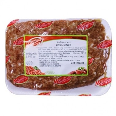 MINCED MEAT MIX 480GR "MONITA" PRICE PER PCS.