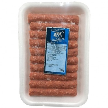 MEATSTICKS VILLAGE 50GR "MUSAN" 10PCS IN PLATE, PRICE PER KG.