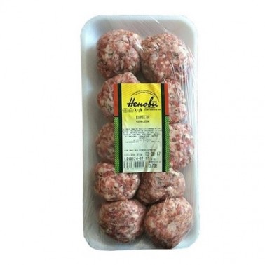 MEATBALL 70GR "NENOVI" 10PCS IN PLATE, PRICE PER PLATE