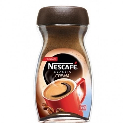 NESCAFE CREMA 100GR "NESTLE" 12PCS IN BOX, PRICE PER PCS.