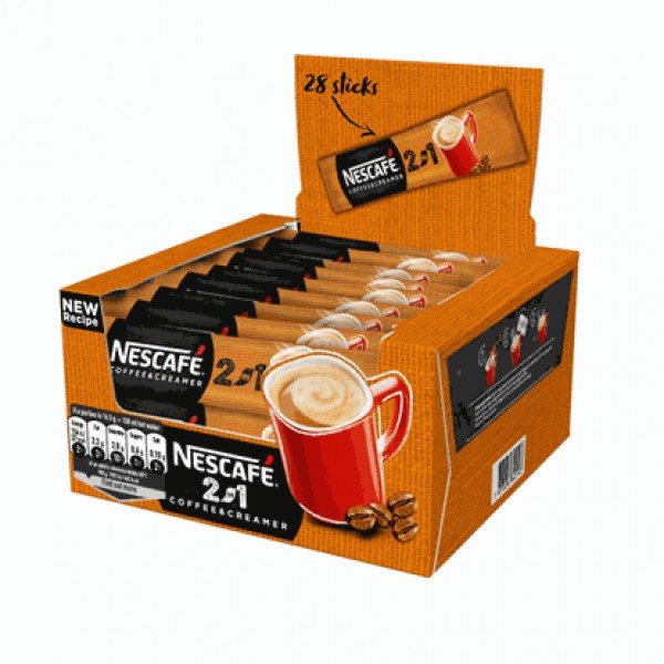 NESCAFE 2IN1 224GR "NESTLE" 28PCS IN BOX, PRICE PER BOX