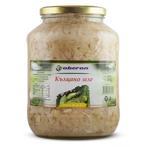 CHOPPED CABBAGE 1650GR "OBERON" 4PCS IN BOX, PRICE PER PCS.