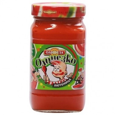 LYUTENITSA 520GR OLINEZKO "OLINEZA" 6PCS IN PACK, PRICE PER PCS.