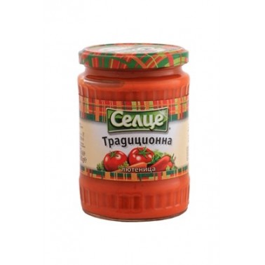 LYUTENITSA SELCE 580GR "OLINEZA" 6PCS IN BOX, PRICE PER PCS.