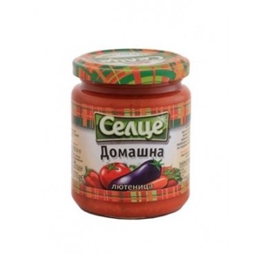 LYUTENITSA SELCE 270GR HOMEMADE "OLINEZA" 8PCS IN PACK, PRICE PER PCS.