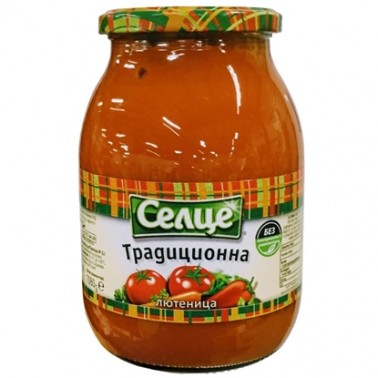 LYUTENITSA SELCE 1080GR TRADITIONAL "OLINEZA" 6PCS IN BOX, PRICE PER PCS.