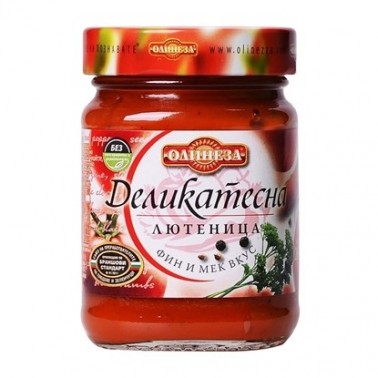 LYUTENITSA DELICACY 265GR "OLINEZA" 8PCS IN PACK, PRICE PER PCS.