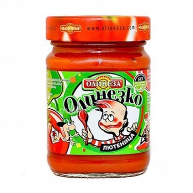 LYUTENITSA 265GR OLINEZKO "OLINEZA" 8PCS IN PACK, PRICE PER PCS.