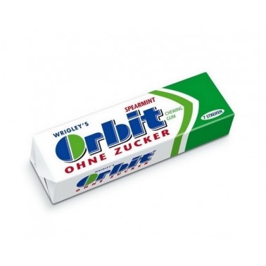 CHEWING GUM SREARMINT 420GR PACK "ORBIT" 20PCS IN PACK, PRICE PER PACK