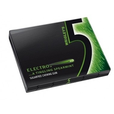 CHEWING GUM FIVE ELECTRO 290GR PACK "ORBIT" 10PCS IN PACK, PRICE PER PACK