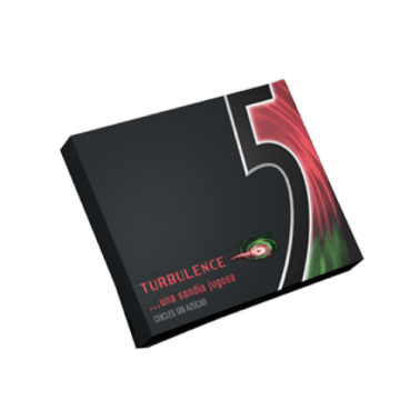 CHEWING GUM FIVE TURBOLENCE 420GR PACK "ORBIT" 30PCS IN PACK, PRICE PER PACK