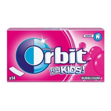 CHEWING GUM FOR CHILDREN 260GR PACK "ORBIT" 12PCS IN PACK, PRICE PER PACK