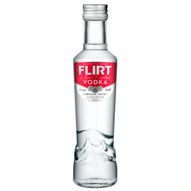 VODKA FLIRT 0.2L 37.5% "PESHTERA", 12PCS IN PACK, PRICE PER PCS.