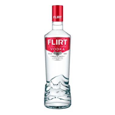 VODKA FLIRT 0.7L 37.5% "PESHTERA", 6PCS IN PACK, PRICE PER PCS.