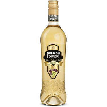 YAMBOLSKA GRAPE RAKIYA 0.7L 40% "PESHTERA", 6PCS IN PACK, PRICE PER PCS.