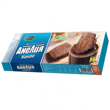 BISCUITS ANELIA COCOA 200GR "POBEDA" 30PCS IN BOX, PRICE PER PCS.