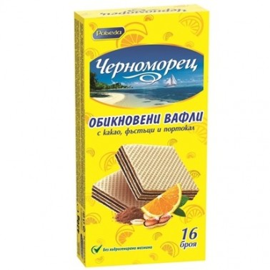 COCOA WAFERS CHERNOMORETS 420GR "POBEDA" 24PCS IN BOX, PRICE PER PCS.