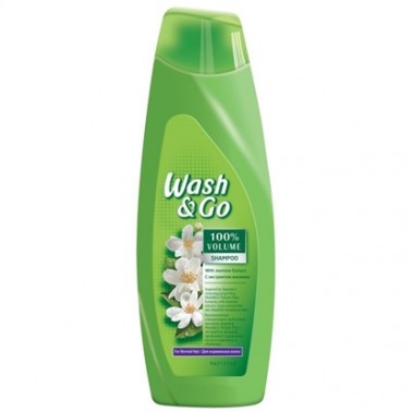 SHAMPOO WASH&GO JASMINE 400ML "PROCTER & GAMBLE" PRICE PER PCS.