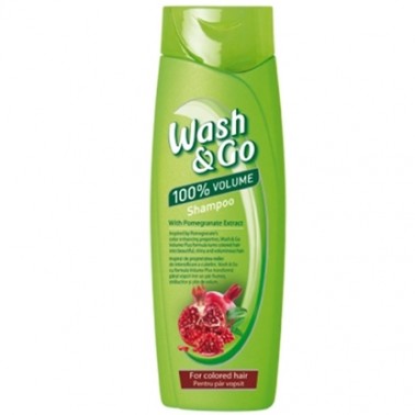SHAMPOO WASH&GO POMEGRANATE 400ML "PROCTER & GAMBLE" PRICE PER PCS.
