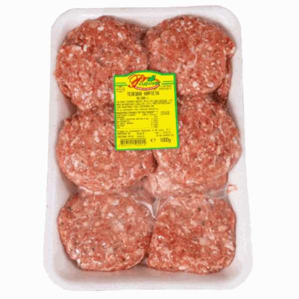 VEAL MEATBALLS 70GR "RODOPI MESKOM" 10PCS IN PLATE, PRICE PER PLATE