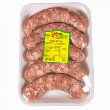 VILLAGE SAUSAGE ~750GR "RODOPI MESKOM" 5PCS IN PLATE, PRICE PER KG.
