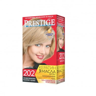 HAIR PAINT, COLOR 202 PRESTIGE "ROZAIMPEKS" 20PCS IN BOX, PRICE PER PCS.