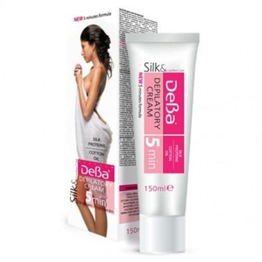 DEPILATORY CREAM 150ML DEVA COTTON OIL FOR SENSITIVE SKIN "RUBELLA BEAUTY" PRICE PER PCS.