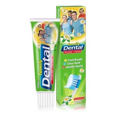 TOOTHPASTE 100ML DENTAL FAMILY PROPOLIS "RUBELLA BEAUTY" PRICE PER PCS.