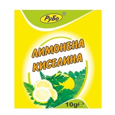 CITRIC ACID 10GR "RUBO" PRICE PER PCS.