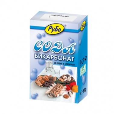 BAKING SODA 60GR BOX "RUBO" PRICE PER PCS.
