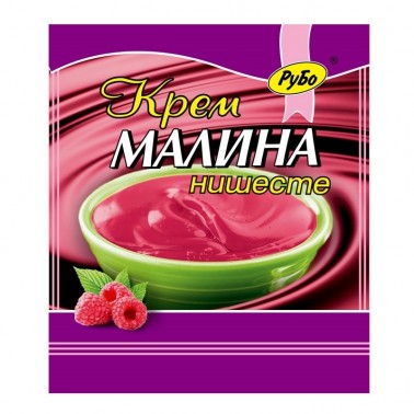 CORN STARCH 60GR RASPBERRY "RUBO" PRICE PER PCS.