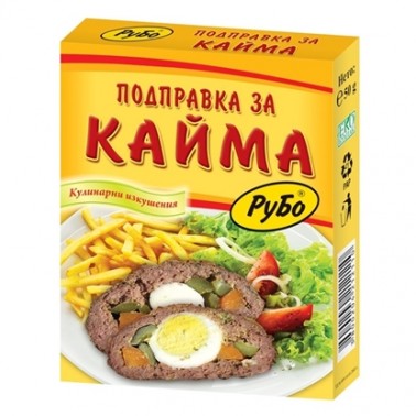 SPICES FOR MINCED MEAT 50GR "RUBO" PRICE PER PCS.