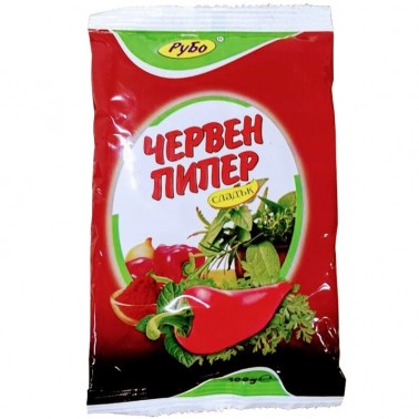 RED PEPPER 100GR "RUBO" PRICE PER PCS.
