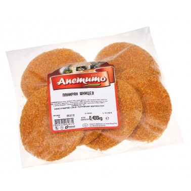 CHICKEN SCHNITZEL APETITO 400GR "SAMI-M" 12PCS IN BOX, PRICE PER PCS.