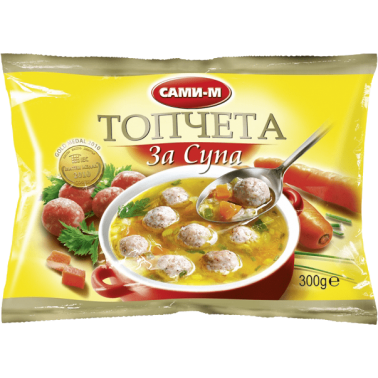 SOUP BALLS 300GR "SAMI-M" 20PCS IN BOX, PRICE PER PCS.