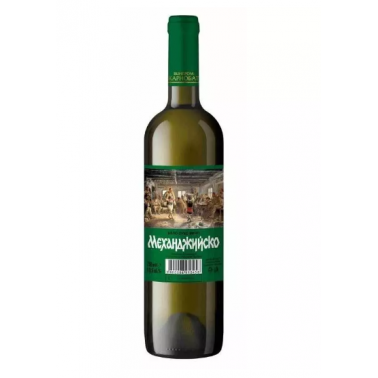 WINE WHITE MEHANDZHIJSKO 0.75L 10.5% "SAVOY CLUB" 6PCS IN PACK, PRICE PER PCS.
