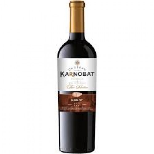 WINE MERLOT KARNOBAT 0.75L "SAVOY CLUB" 6PCS IN PACK, PRICE PER PCS.