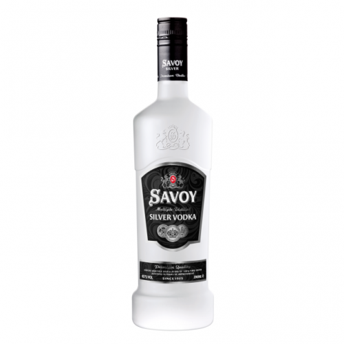 VODKA SILVER 0.2L 40% "SAVOY CLUB" 12PCS IN PACK, PRICE PER PCS.