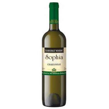 WINE WHITE SOPHIA CHARDONNAY KARNOBAT 1.5L 12% "SAVOY CLUB" 6PCS IN PACK, PRICE PER PCS.