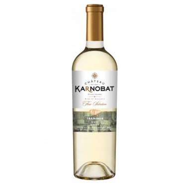 WINE WHITE CHATEAU TRAMINER KARNOBAT 0.75L 12.5% "SAVOY CLUB" 6PCS IN PACK, PRICE PER PCS.