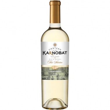 WINE WHITE CHATEAU CHARDONNAY KARNOBAT 0.75L "SAVOY CLUB" 6PCS IN PACK, PRICE PER PCS.