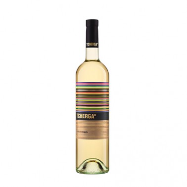 WINE WHITE TCHERGA 0.75L 13.5% "DOMAIN MENADA" 6PCS IN PACK, PRICE PER PCS.