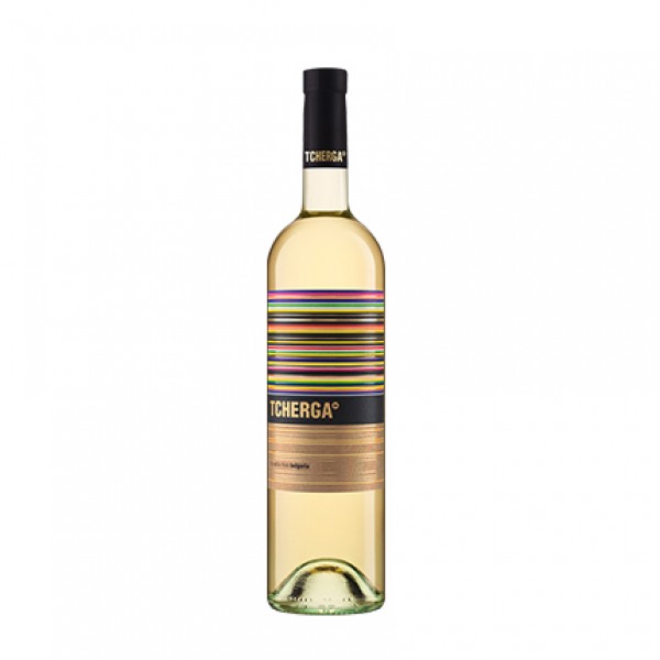 WINE WHITE TCHERGA 0.75L 13.5% "DOMAIN MENADA" 6PCS IN PACK, PRICE PER PCS.