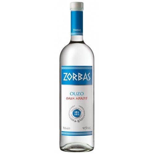OUZO ZORBAS 0.7L 40% "SAVOY CLUB" 6PCS IN PACK, PRICE PER PCS.