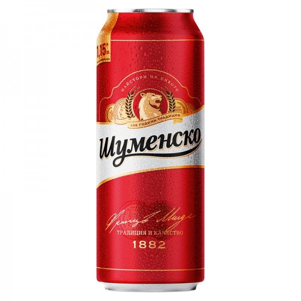 SHUMENSKO ORIGINAL 0.5L 4.8% CAN, 12PCS IN PACK, PRICE PER PCS.