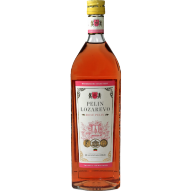 PELIN LOZAREVO ROSÉ 1L 11% "SLAVYANTSI" 6PCS IN PACK, PRICE PER PCS.