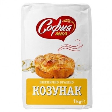 WHEAT FLOUR FOR BULGARIAN EASTER BREAD 1KG "SOFIYA-MEL" 10PCS IN PACK, PRICE PER PCS.