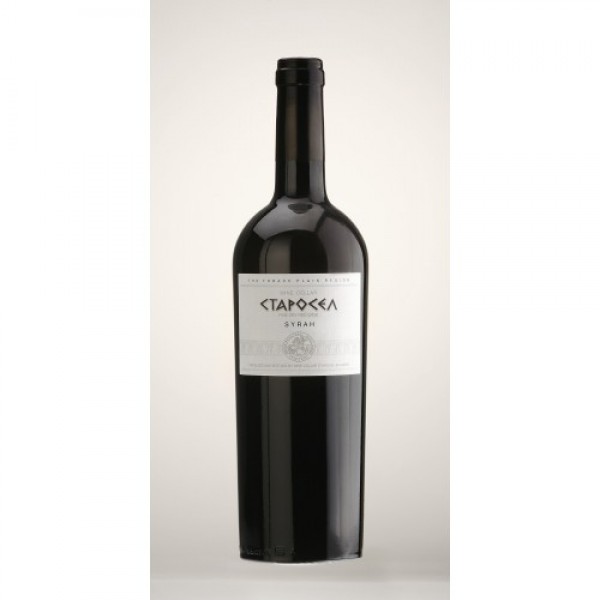 WINE RED SYRAH 0.75L 14.8% "STAROSEL" 6PCS IN PACK, PRICE PER PCS.